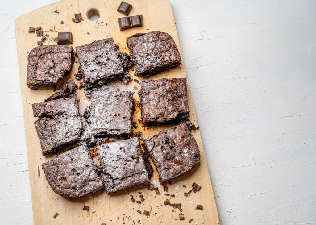 Why is my brownie not crispy on top?