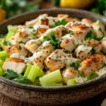 What is chicken salad sauce made of