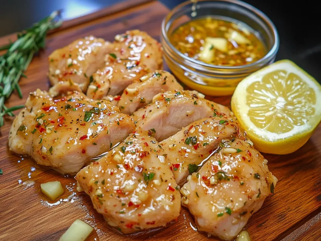 Why marinate chicken before grilling