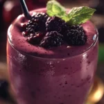Black Cherry and Blackberry Smoothie Recipe